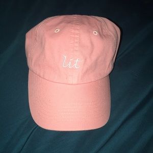 Rue21 Accessories - Rue21 “LIT” pink baseball cap Rue21 Accessories - Rue21 “LIT” pink baseball cap